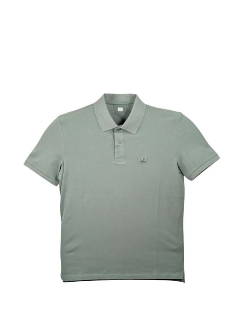 Polo uomo mezza manica con patch logo CP COMPANY | 20CMPL721A005263W668